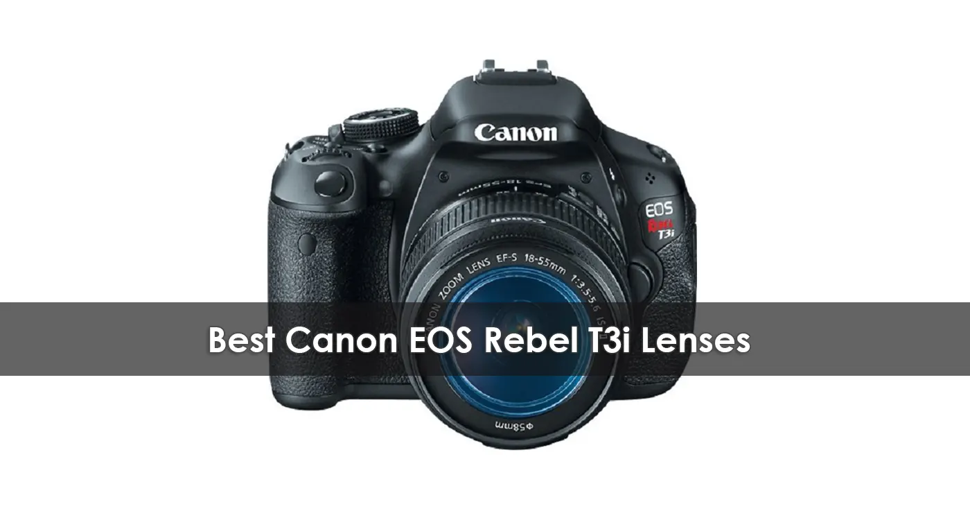 Best Canon EOS Rebel T3i Lenses in 2023