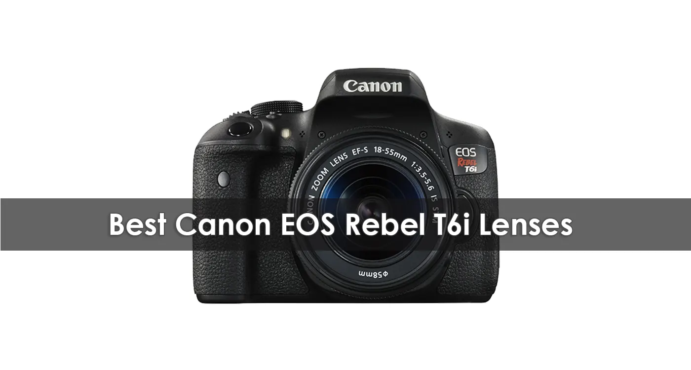 Best Canon EOS Rebel T6i Lenses in 2023